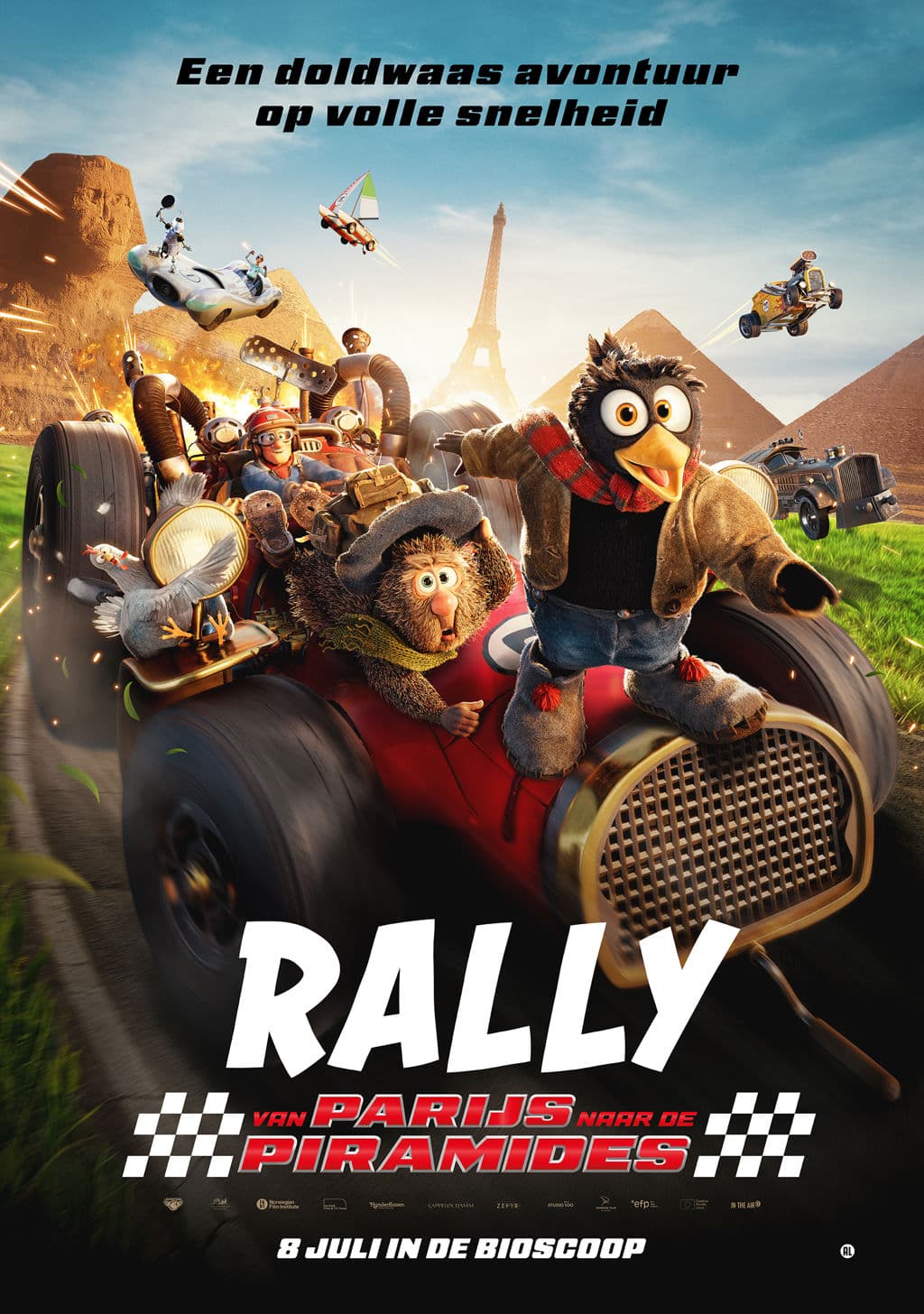 Rally – van Parijs naar de Piramides